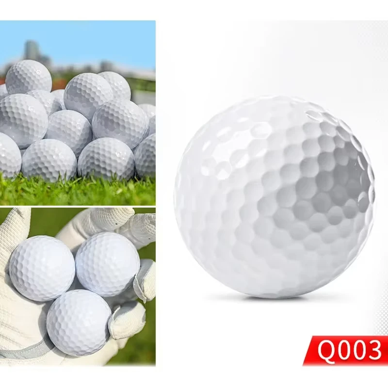 PGM 20pcs 2-Layer Golf Balls - 392 Dimple, Max Distance, Spin Control, Durable, Precision - for Golf Training & Play