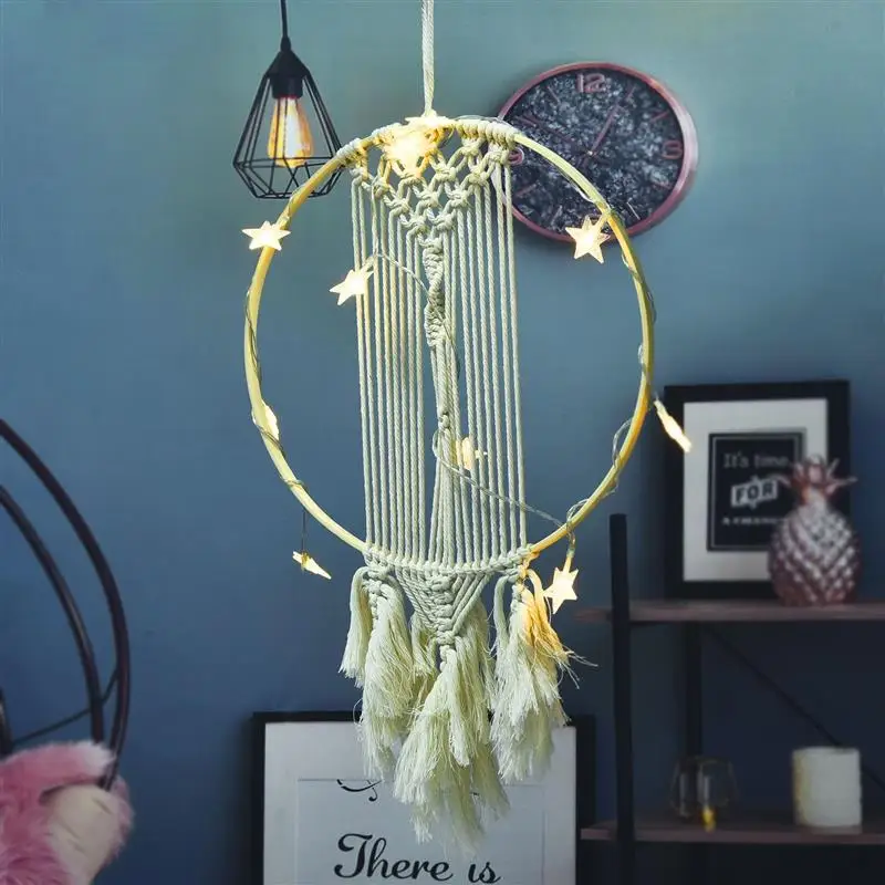 1/5Pcs 8-33cm Wooden DIY Handmade Catcher Embroidery Hoop Craft Cross Stith Bamboo Circle Ring Hanging Wedding Christmas Decor