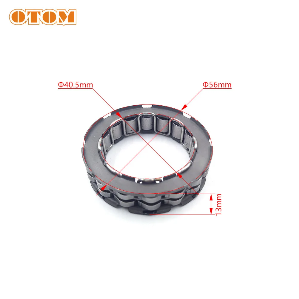 OTOM Motorcycle One Way Starter Clutch Bearing Overrunning Clutch 16 Beads For FREE WHEEL KTM HUSQVARNA 250 350 FC FE EXC-F SXF motorcycle starter bushes