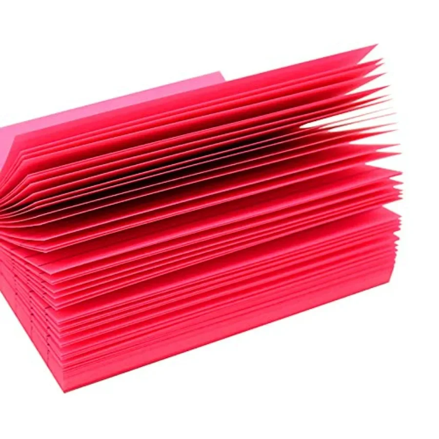 Bright Colorful Lined Sticky Notes 8 Pack