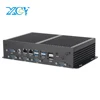 Fanless Industrial Mini PC Intel i7 10610U 6x COM 232/485/TTL 2x LAN 8x USB HDMI DP LVDS GPIO WiFi SIM 4G 5G LTE Windows Linux 1
