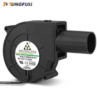 Adjustable Speed Large Air Volume Blower 220V To 12V Waste Oil Stove Firewood Stove Turbo Fan High Air Volume Turbo Blower Fan 1