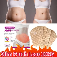 

30 Pcs Mymi Wonder Patch Quick Slimming Patch Belly Slim Patch Abdomen Slimming Fat Burning Stick Weight Loss Slimer Tool