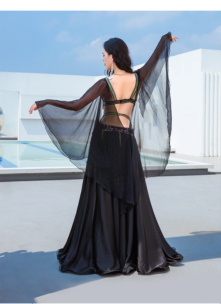 Popsong 女性ベリーダンス衣装セットエジプトオリエンタルダンス衣装