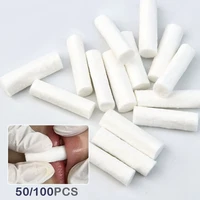 50/100PCS Disposable Lip Tattoo Skin Stretching Cotton Stick With Box Semi-Permanent Makeup Lip Embroidery Blush Recovery Tools 1