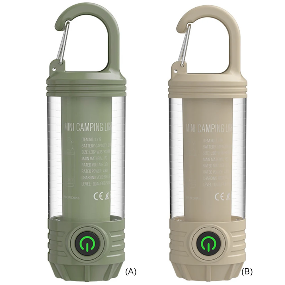 LED Camping Lantern with 5 Brightness Emergency Light Rechargeable Flashlight Tent Light Camping Hurricane