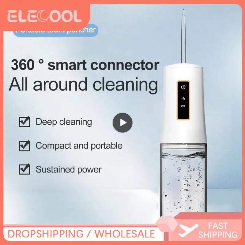 

Ирригатор полости рта портативный, 3 режима, 230 мл