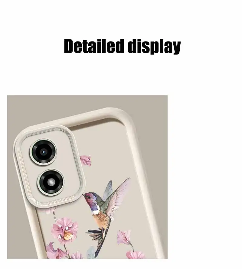 G04 Vögel und Blumen Neue Sky Eye Handyhülle für Motorola G04 G30 G14 G85 G53 G84 G35 G64 G54 G23 G24 G22 G20 G34 Abdeckung – Detail 2