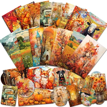 Autumn Ephemera Card Set 1