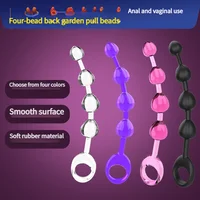 Analkugel-Plug mit Ringgriff, weiches Butt Plug-Analspielzeug für Anfänger, Prostata-Massage 2