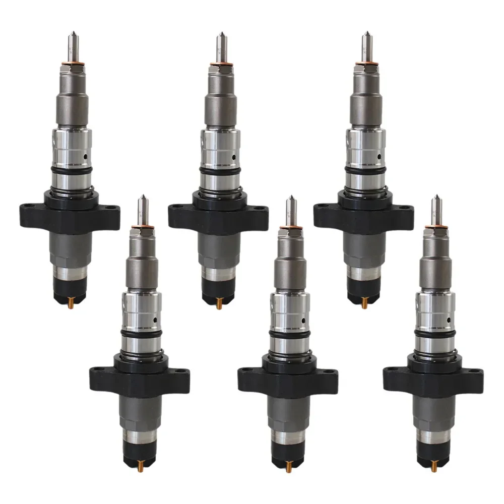 

Топливные форсунки 0445120103 0445120208 R5135780AD для 2004-2009 RAM 2500 3500 Cummins 5.9L R5135790AF R5135790AB, 6 шт.