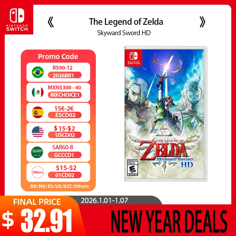 Nintendo Switch Game - The Legend of Zelda Skyward Sword HD
