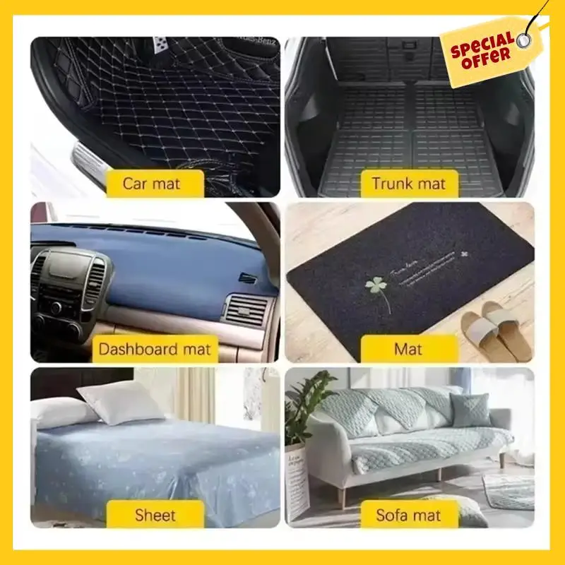 A45G-Carpet Fixing Hook & Loop Double-Sided High-Viscosity Car Carpet Fixed Hook & Loop Household Non-Slip