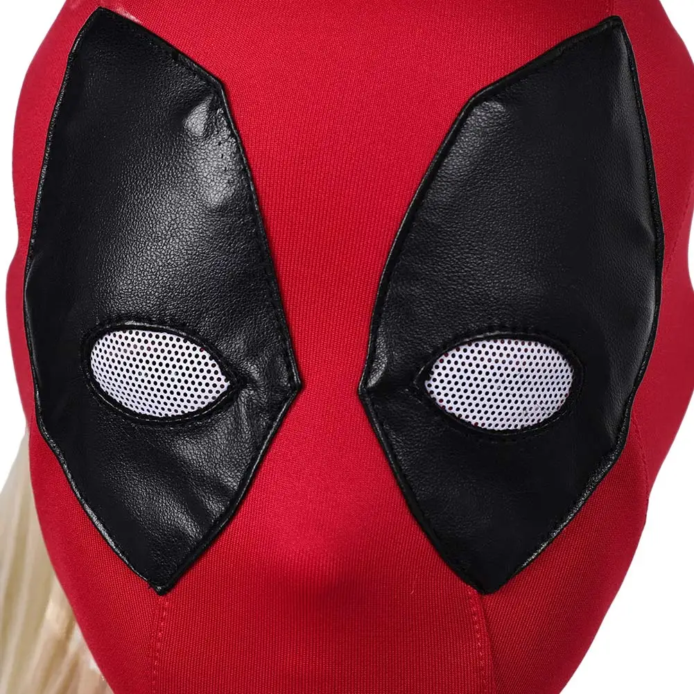 Lady Deadpool 3 Girls Cosplay Jumpsuit And Mask