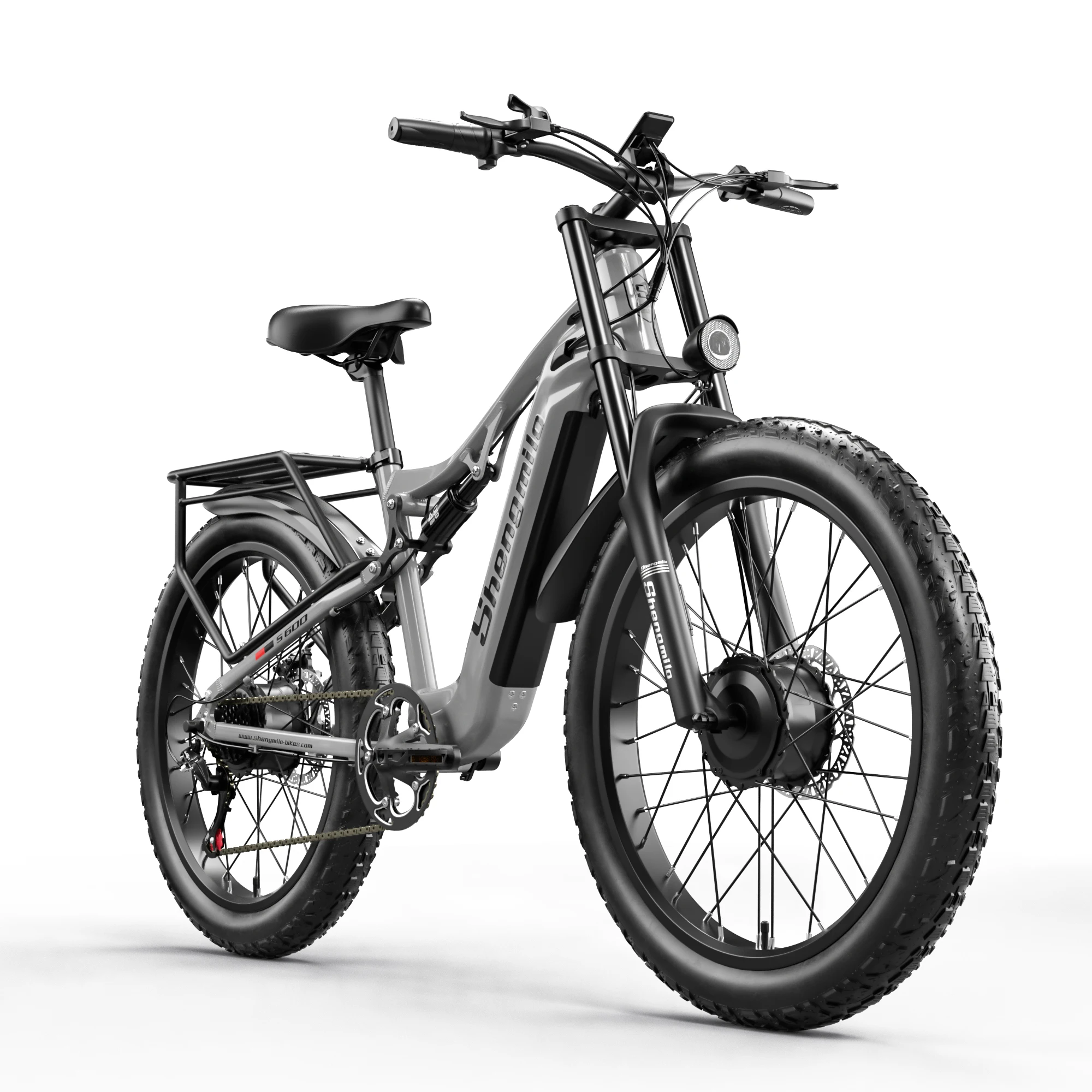 Shengmilo S600 Città Ebike 2000W E-Bike 26 Pollici Bicicletta Elettrica Electric Bike Bici Elettrica Adulto Elettrica E-Mountain Bike Ruote Fat Best E