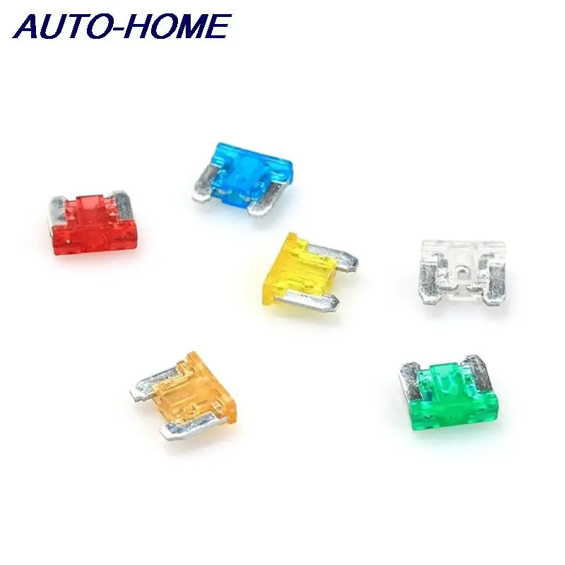 Auto Car Truck Motorcycle Fuses 5A 10A 15A 20A Mixed Sizes Low Profile Kit Micro Mini Blade 24pcs car fuses kit