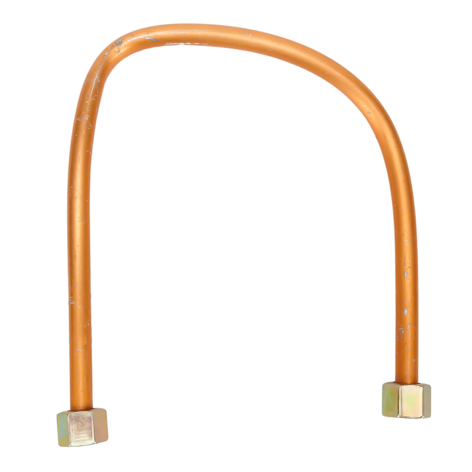 

1pc Air Compressor Exhaust Tube 7-way Aluminium Brass Inlet Pipe 7.8mm Copper Tone 10×450mm 16×13mm Hardware Pneumatic Parts