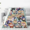 South Park- Tweek X Craig Collage Blankets Flannel Lightweight Sofa Throw Blankets For Couch Bedding Office Throws Bedspread 1