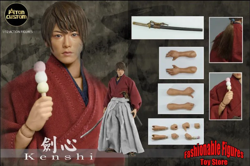 Atoncustom 1/12 Scale Collectible Figure HIMURA KENSHIN Japanese