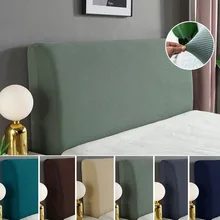 Couverture de tête de lit en tissu polaire, protection de meubles, couvre tête de lit tout compris, élastique pour hôtel, maison, salon 