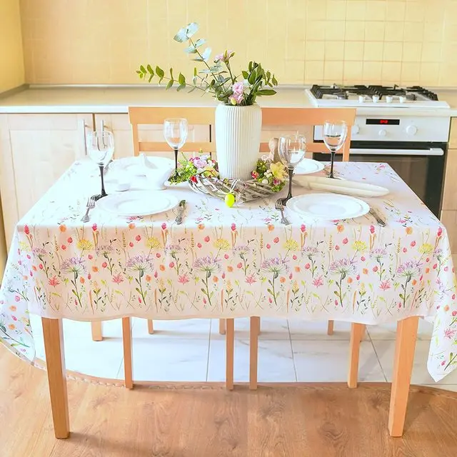 

2023 New Printed Polyester Pattern Home Tablecloth-23XH23