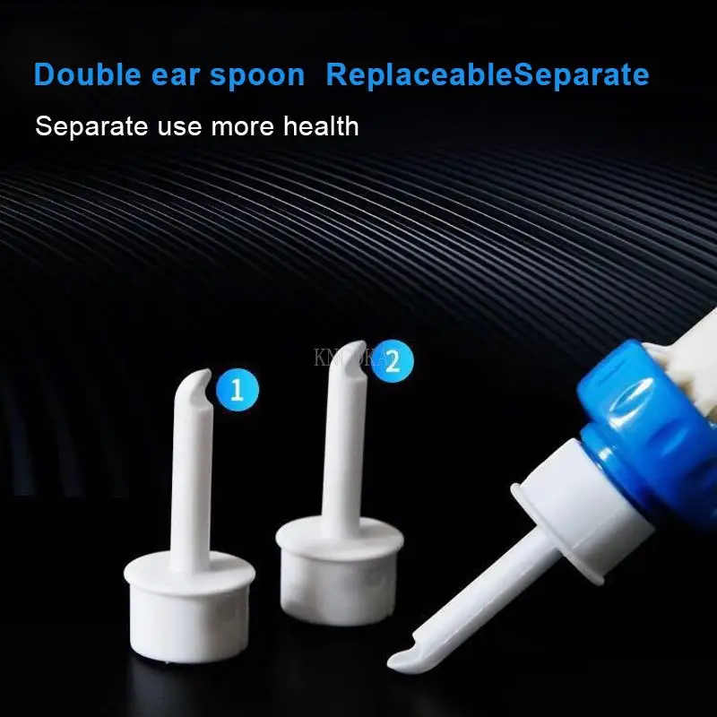 Practical Ear Suction Products For Big Children Electric Ear Suction Earwax Suction Earplugs Ear Cleaner Double Ear Spoon 4