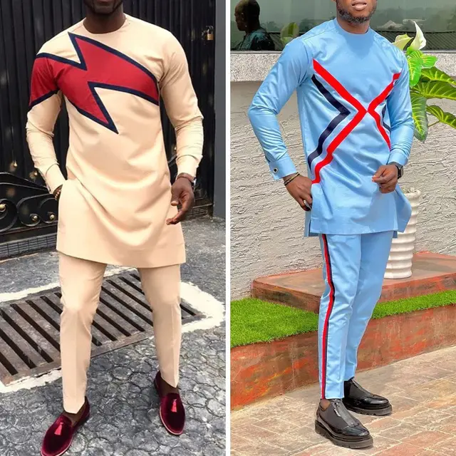 Emeka Long Sleeve Dashiki Outfit