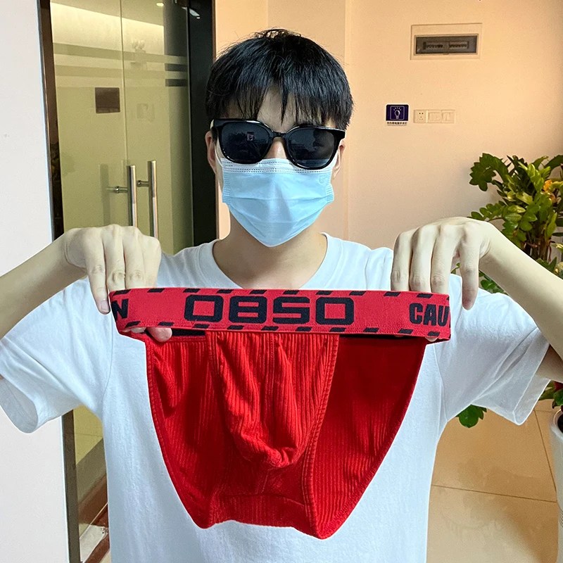 Intimo Uomo Uomo Slip Sexy Sospensorio Pouch Cuecas Uomo Mutandine Di Cotone Perizoma Mutande Slip Homme Srting Mutande