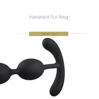 Weiche Silikon Anal Perlen 5-Bälle G-Punkt Spielzeug Anal Plug Masturbator SM Sex Spielzeug für Paar Männer Anal Dilatator Prostata Massage 3