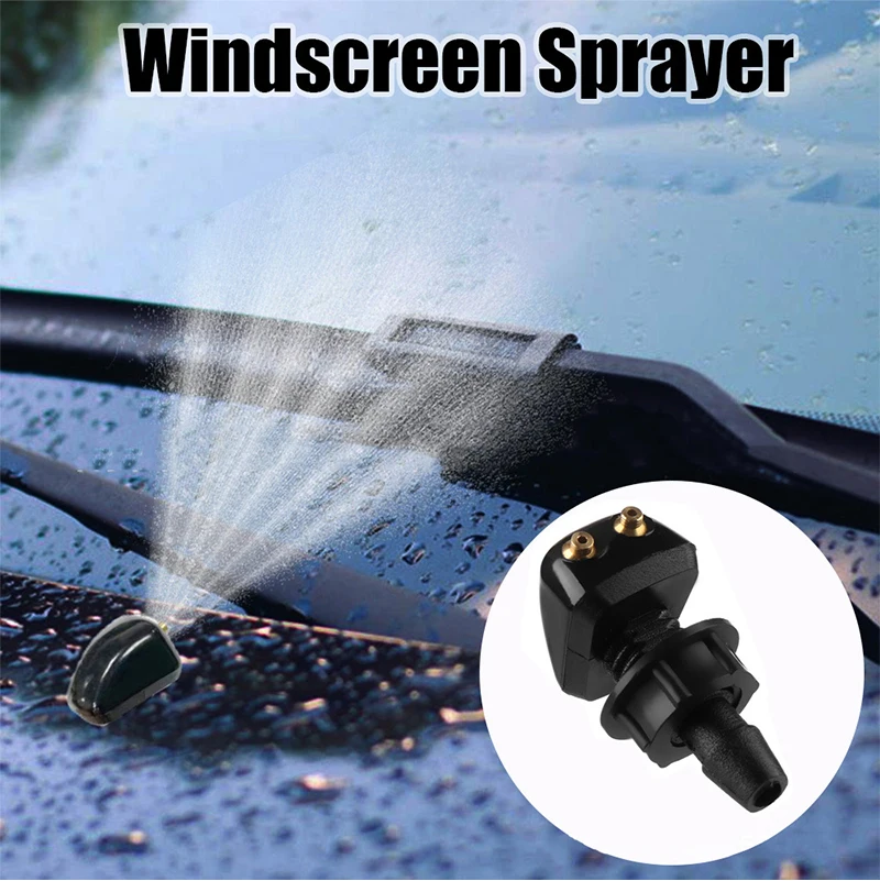 

1 Pair Car Front Windshield Washer Wiper Universal Nozzle Buckle Spray for Honda City Odyssey CIVIC CRV HRV Legend Jazz RR VTi