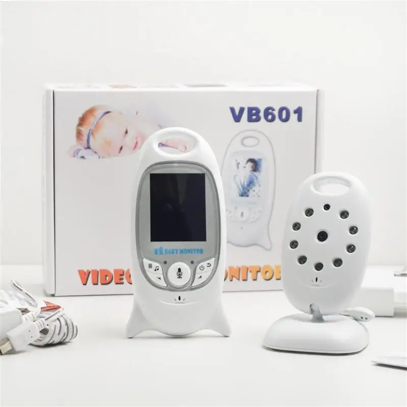 

VB601 Wireless Audio Video Baby Monitor Night Vision Radio Nanny Music Intercom IR 24h Portable Baby Camera Baby Babysitter