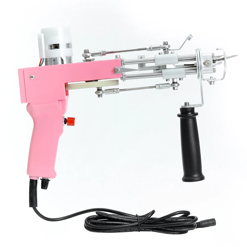 2 In 1 Electric Carpet Tufting Gun Can Do Loop Pile And Cut Pile Carpet Weaving
