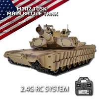 New 1:16 U.S. M1A2 TUSK Main Battle Tank Remote Control Battle Tank Electric Toy Model 1