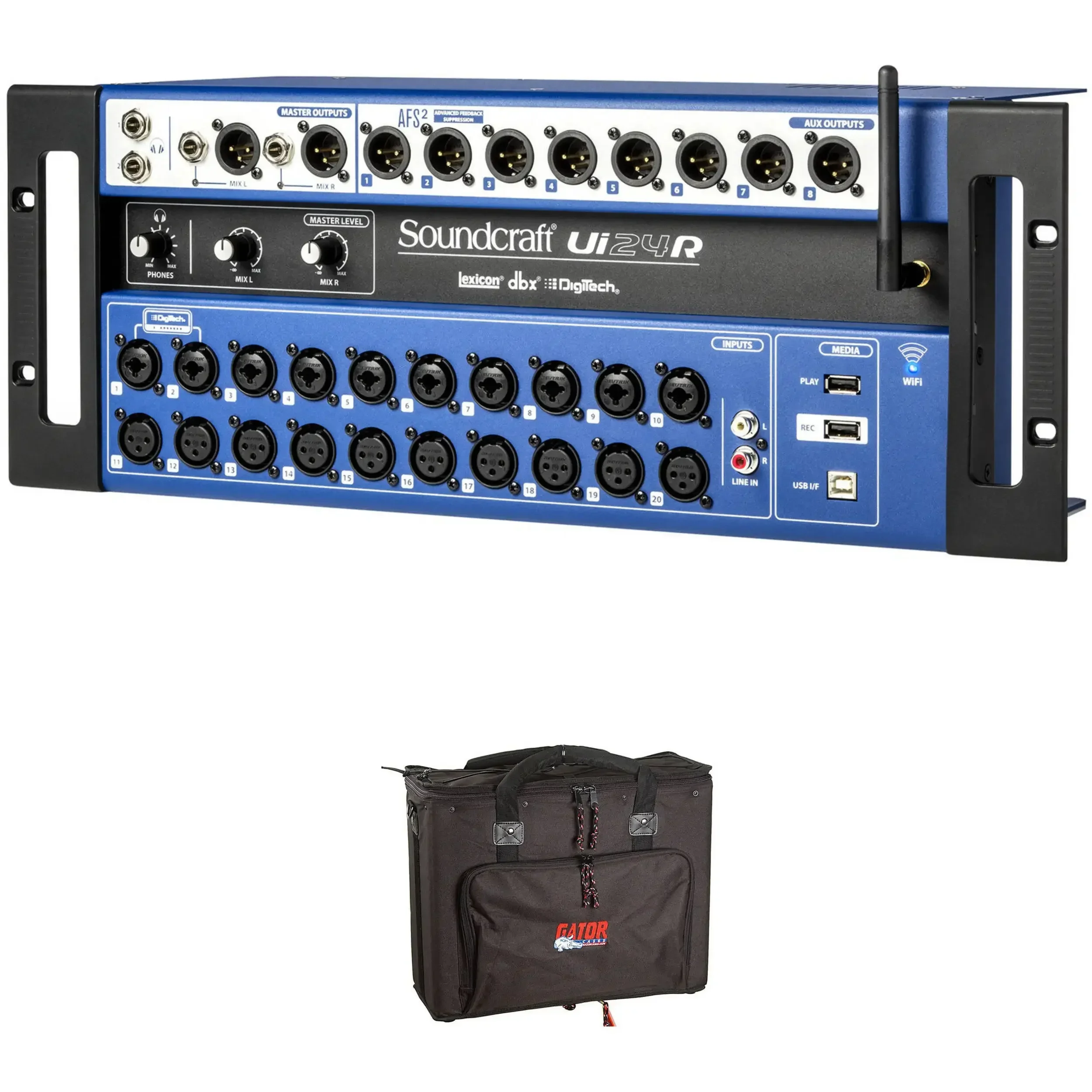 

SUMMER SALES DISCOUNT ON Best Quality Soundcraft Ui24R 24-Channel Mixer Multi-Track USB Recorder with Wireless Control