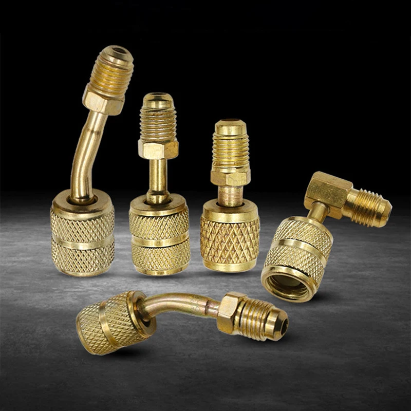 Kit Tubi Ricarica Refrigerante Condizionatori - 2 Pezzi Con Valvola A Sfera Per R22 E Altri Gas - Foto 2