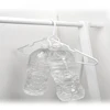 Plastic hangers for closet coats and shirts, space-saving, standard everyday use, room essentials and basics 6