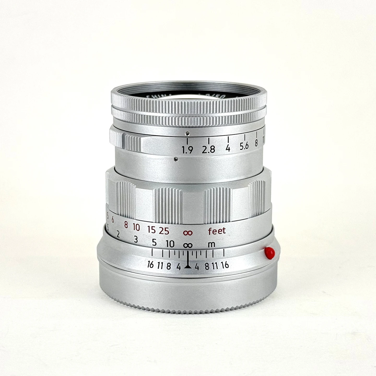 라이트 렌즈 랩 50mm f1.9 렌즈 Dallmeyer Rigid-ZS6 크롬 비구면 ..