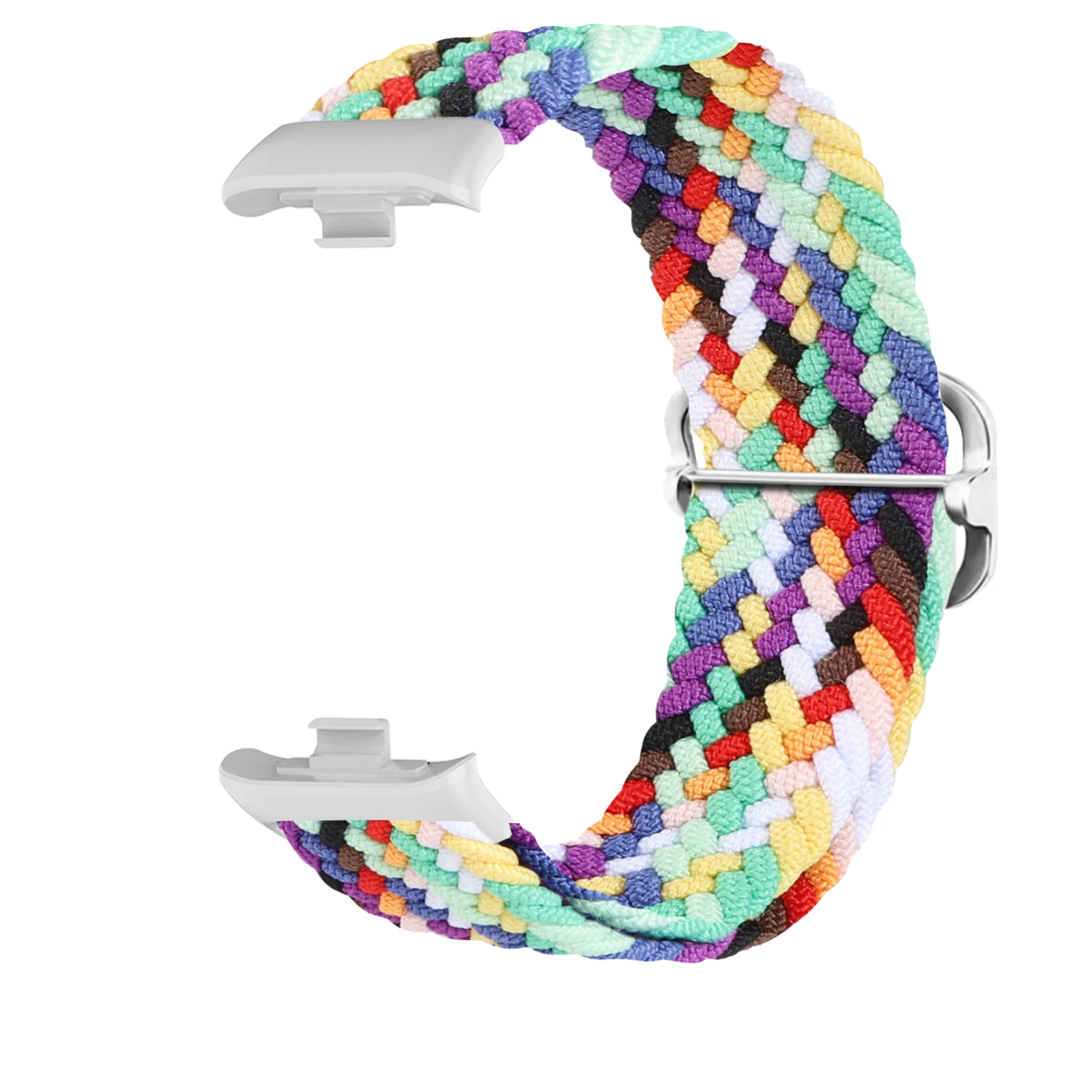 Nylon Braided Strap for Xiaomi Mi Band 8 pro Elastic Solo Loop Adjustable Watchbands Replacement correa bracelet Miband 8 pro
