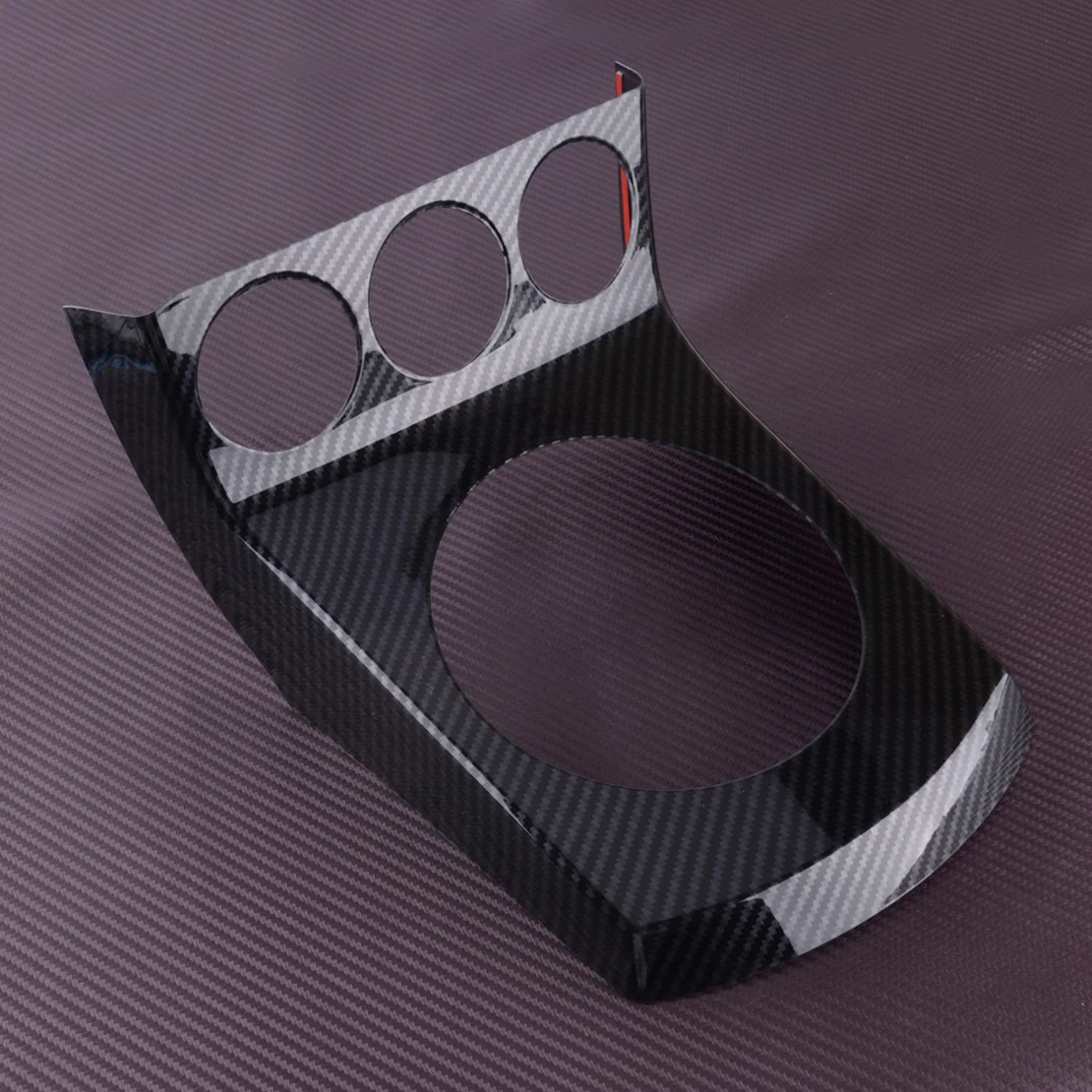 

Стильная автомобильная коробка переключения передач из углеродного волокна, крышка панели, отделка, подходит для Nissan 350Z Z33 2003 2004 2005, левый привод из АБС-пластика