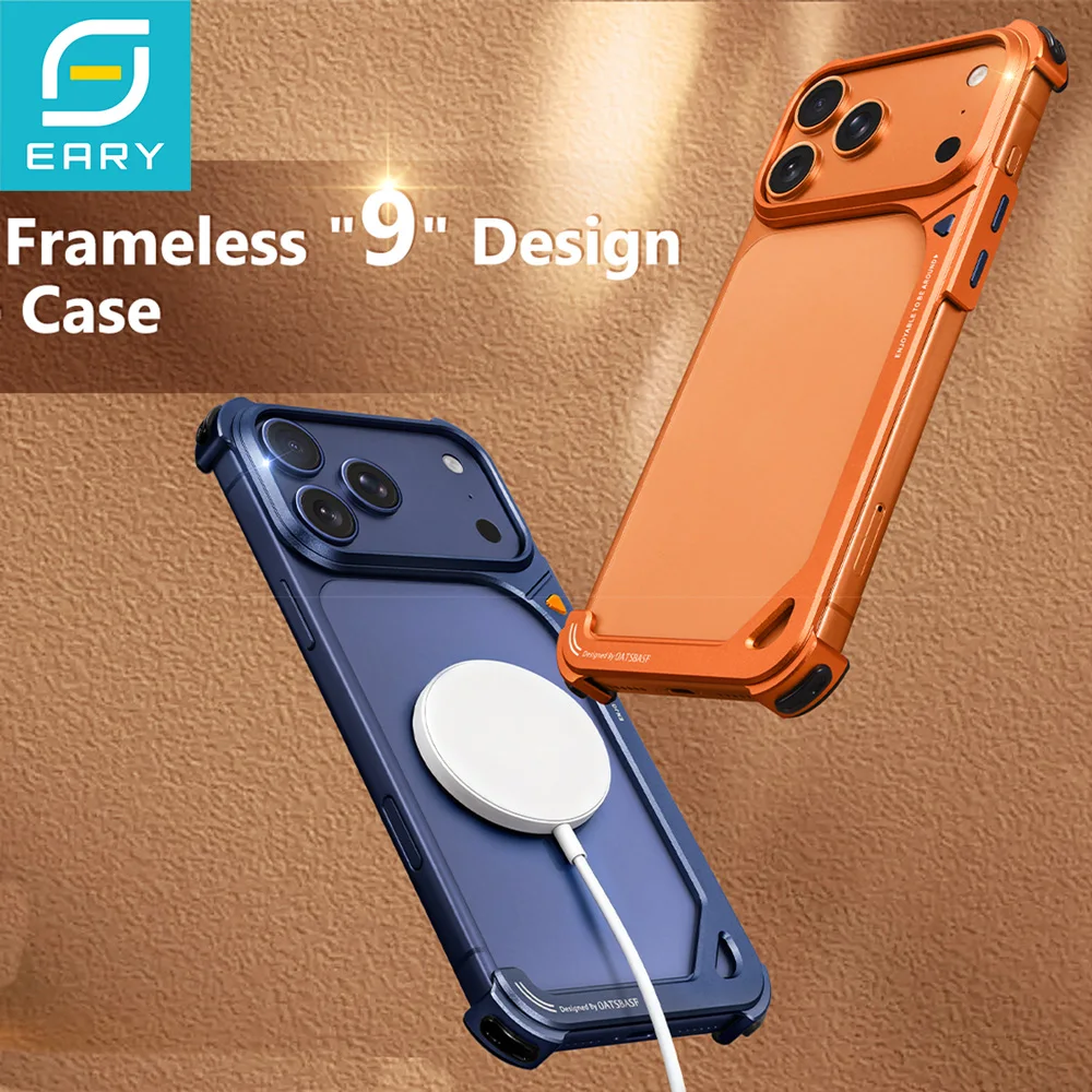 Eary Ultra-Thin Aluminum Shockproof Phone Case - Slim Frameless Design