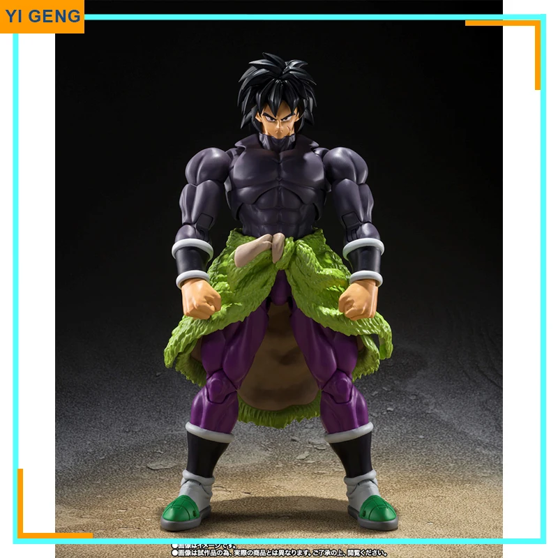 

В наличии Bandai Shf Драконий жемчуг Broly супер герой аниме экшн-фигурка модели куклы Подарки