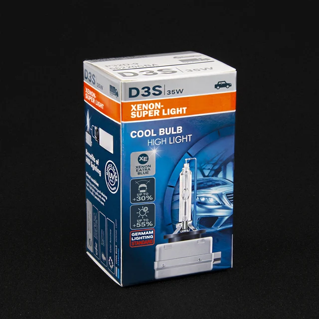 Супер яркая 35 Вт OEM D1S D2S D3S D4S лампа HID ксеноновая лампа автомобильная фара, все автомобили 6000K GLOWTEC 3