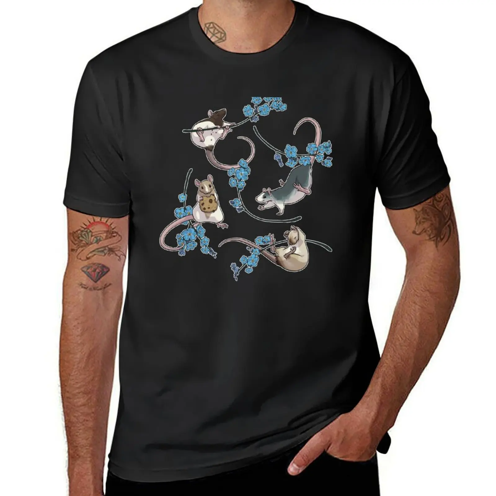 Forget Us Not T-Shirt customizeds heavyweights oversized t shirts for men