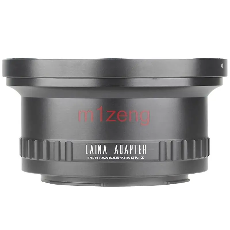 Pk645-Nik Z Mount Lens Adapter Ring Per Pentax Pk645 Pt645 Lens A Nikon Z Z6 Z7 Nz Camera Body