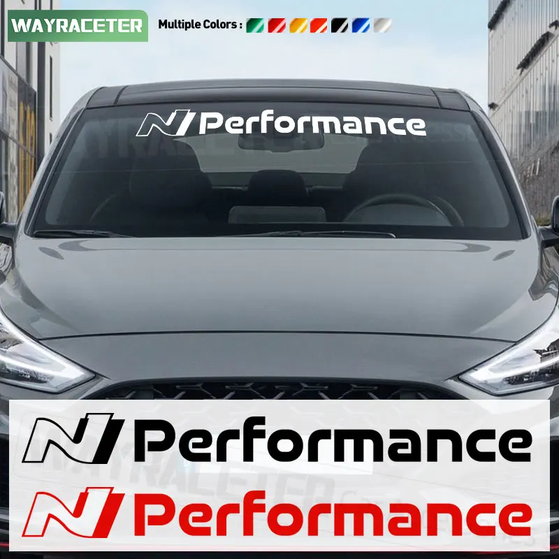 Adesivo Riflettente Per Parabrezza Anteriore Per Auto Per Hyundai N Performance I30 I20 Elantra Tucson Kona Sonata Kona 2023