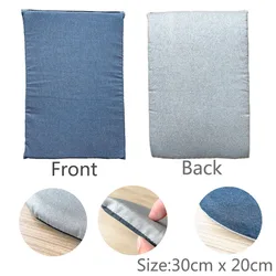 Heat Press Protective Mat Pad for Crafting and Iron-On Projects - Gray (Gray 12in x 7.8in)