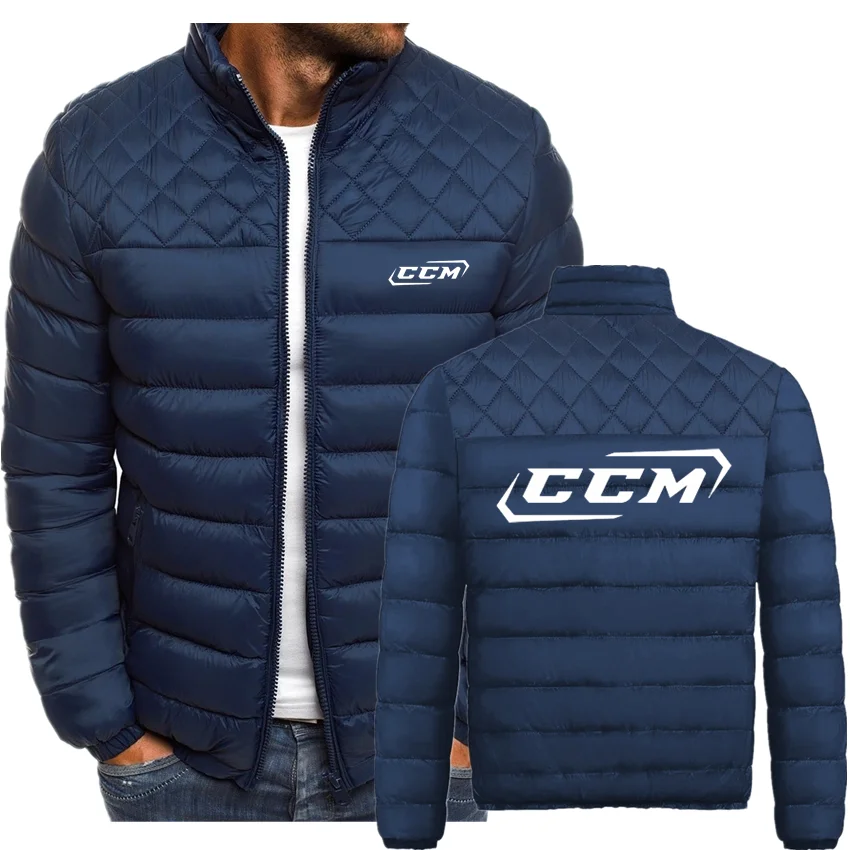 2023 new autumn and winter men's jacket jacket CCM logo fashion novel trend casual all-match zipper jacket jacket