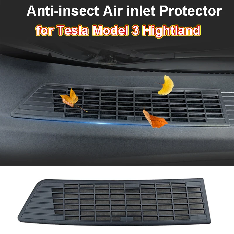 for Tesla Model 3 Highland 2024 Accessories Front Trunk Air Vent