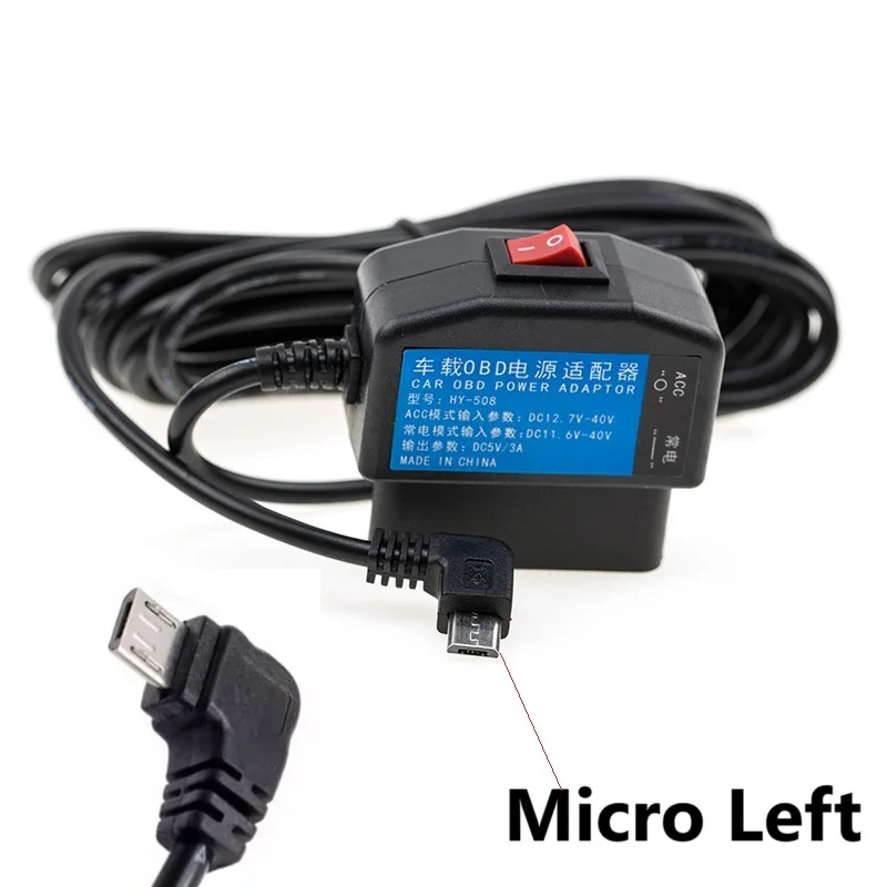 5 فولت/3A سيارة داش كام صغير مايكرو usb c نوع c ال...