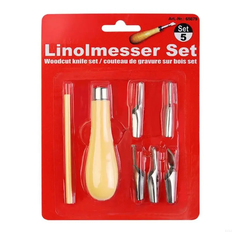 Lino Cutting Tool Kits 2 Set for Printmaking Engraving carving tool